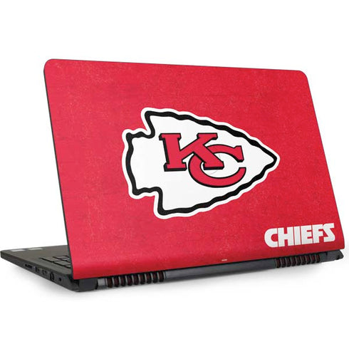 NFL Kansas City Chiefs Distressed Dell Inspiron Skin